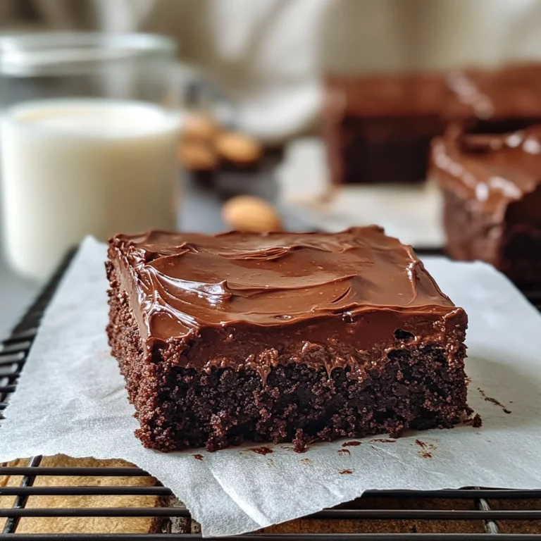 no bake brownies with chocolate frosting