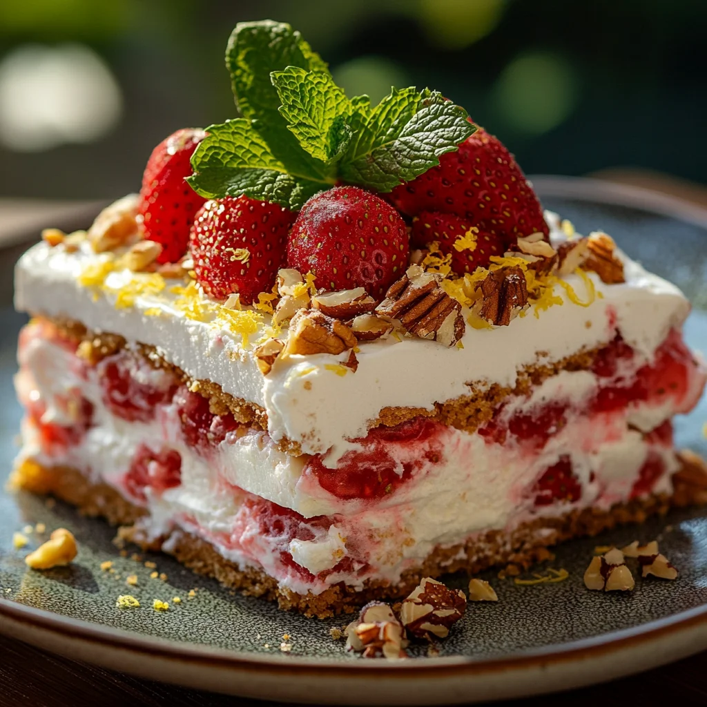 strawberry shortcake icebox cake variations