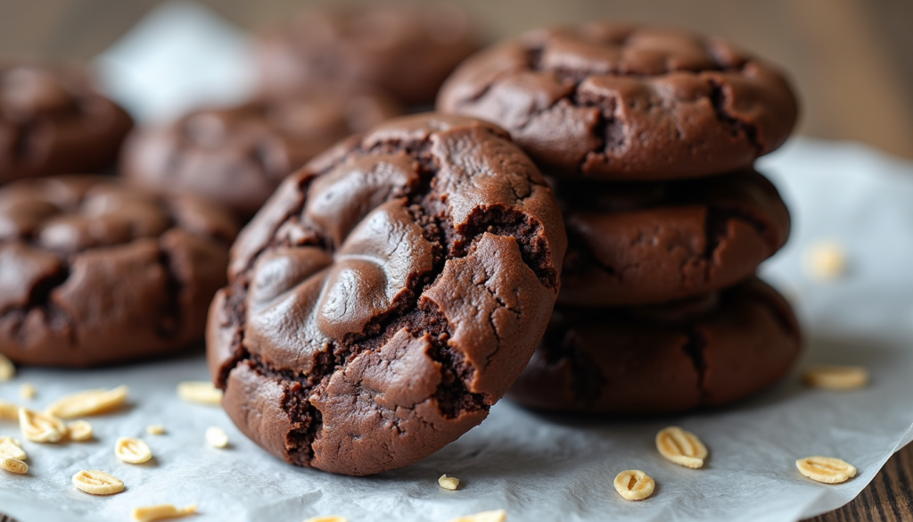 Classic Chocolate Oat No-Bake Cookies