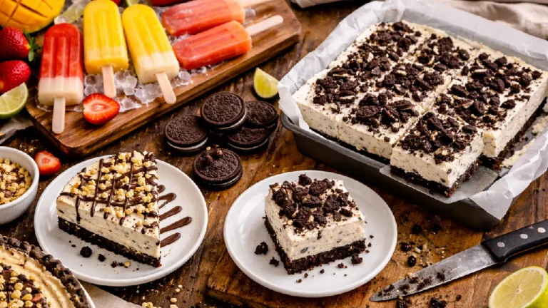 No Bake Frozen Desserts
