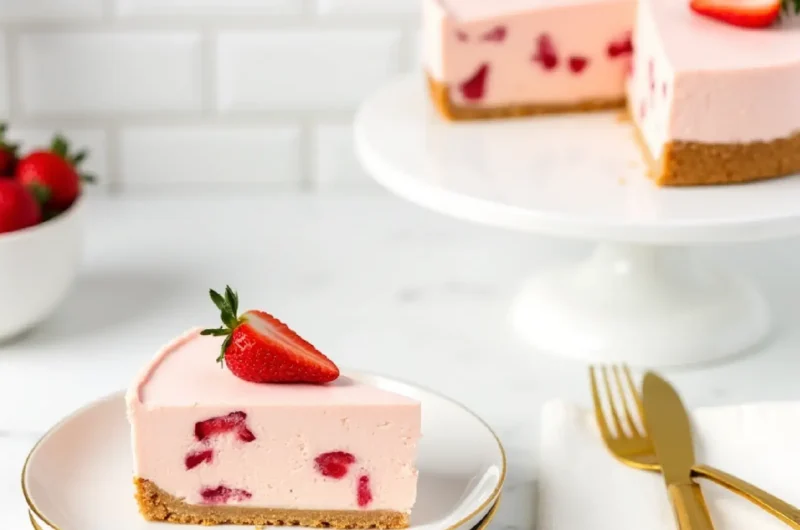 no bake cheesecake strawberry