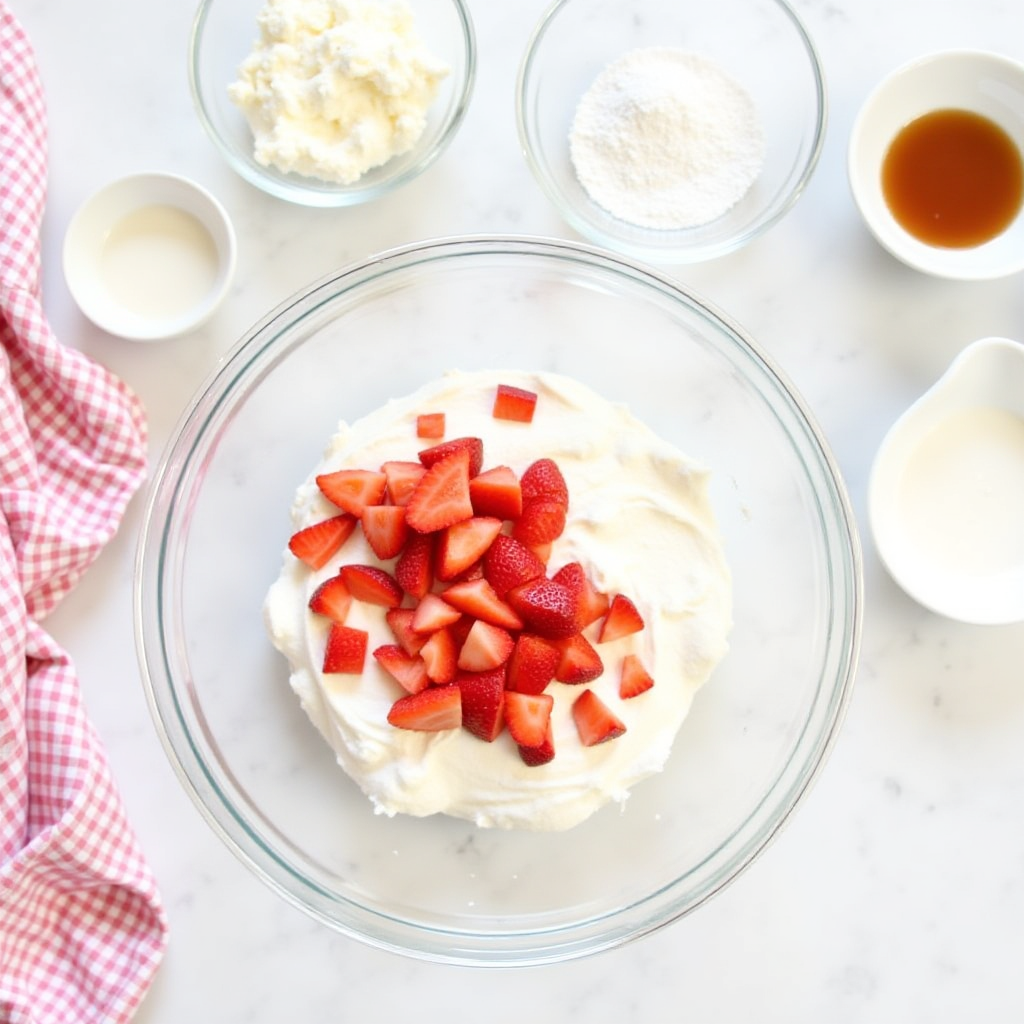 no bake cheesecake strawberry recipe