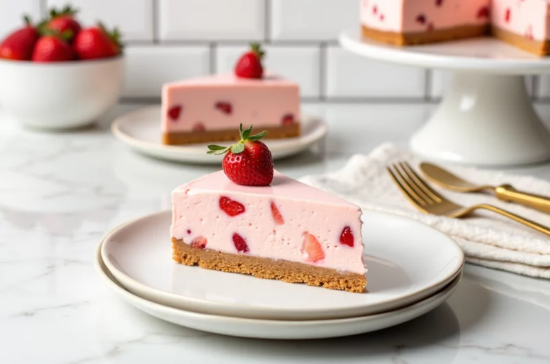 no bake cheesecake strawberry