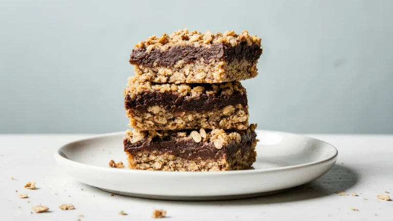 No Bake Chocolate Oatmeal Bars (2)
